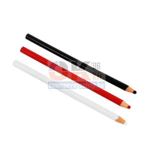 BIHUI Jelölő ceruza készlet kerámiához 180 mm (fekete-piros-fehér) (bihtcm3)
