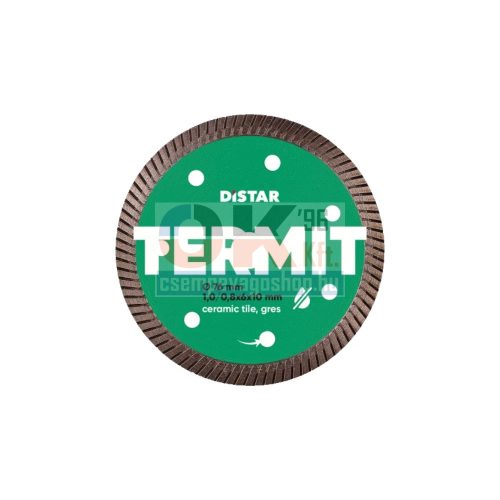 Distar Termit gyémánttárcsa 76x10mm (dis11139053030)