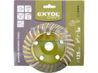 Extol betoncsiszoló 125mm Turbo (e903005)