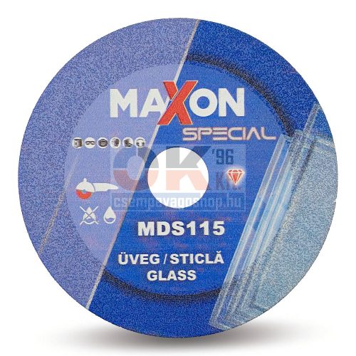 Diatech MAXON üvegvágó tárcsa 115x22,2 mm (mds115)