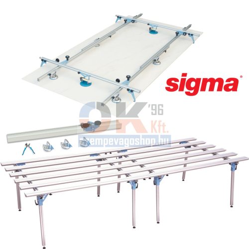 SIGMA Nagylapos szett - vágó, szállító, asztal BASIC PLUS 2    (sigbasicplus2)