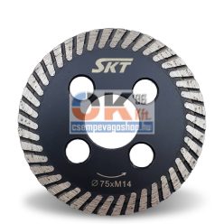 SKT 519 turbo gyémánttárcsa 75×22,2mm (skt519075cs)