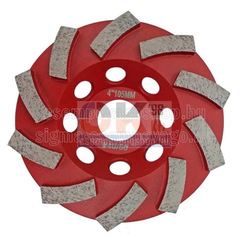 SKT PROFI gyémánt csiszolótárcsa betoncsiszoló tárcsa 105×22,2mm (skt543105)